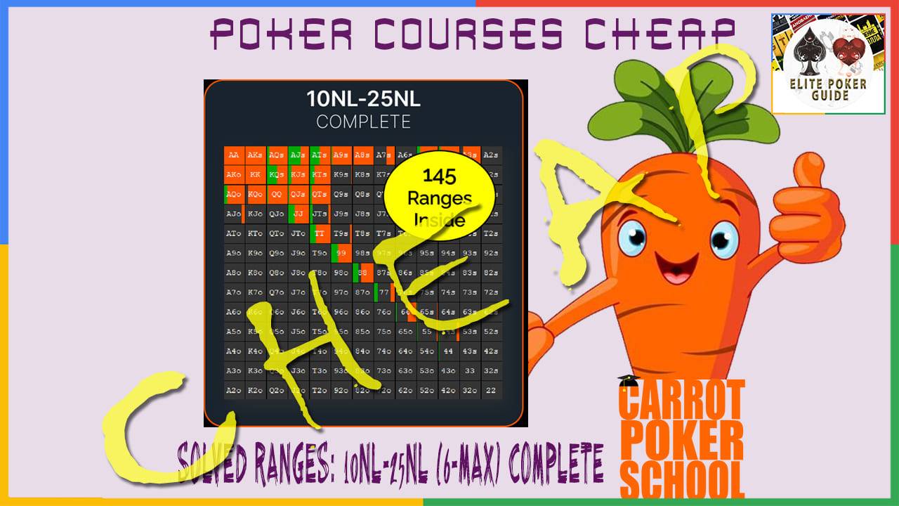 Carrot Corner Solved Ranges: 10nl-25nl (6-Max) – Complete