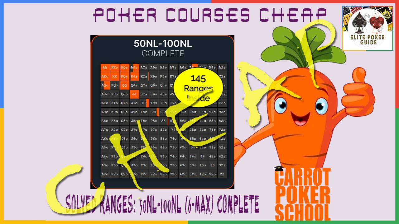 Carrot Corner Solved Ranges: 50nl-100nl (6-Max) – Complete