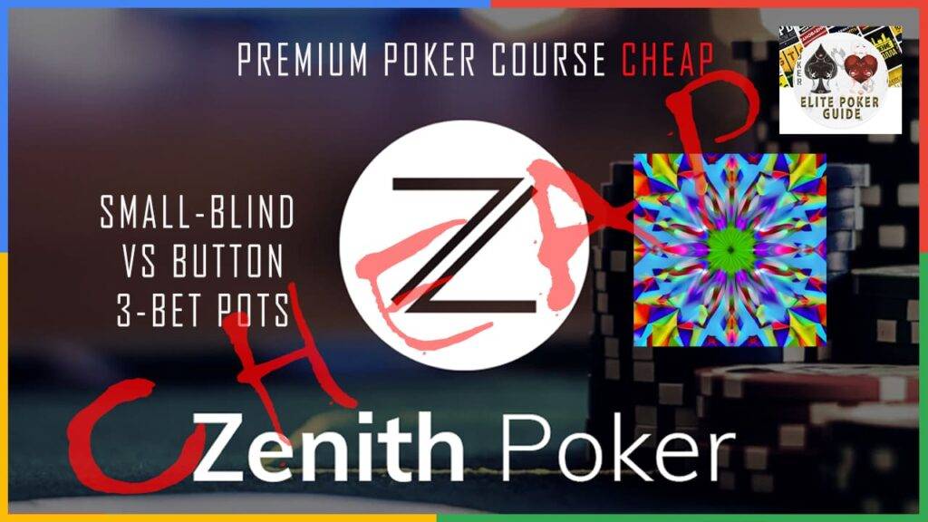 ZENITH POKER SMALL-BLIND VS BUTTON 3-BET POT Cheap