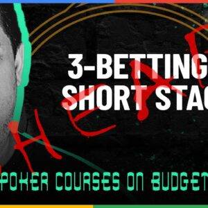 BBZPoker 3-Betting at Short Stacks Cheap