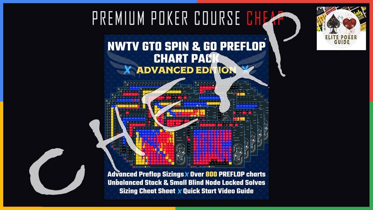 NWTV GTO Spin & Go Preflop Chart Pack- Advanced Edition