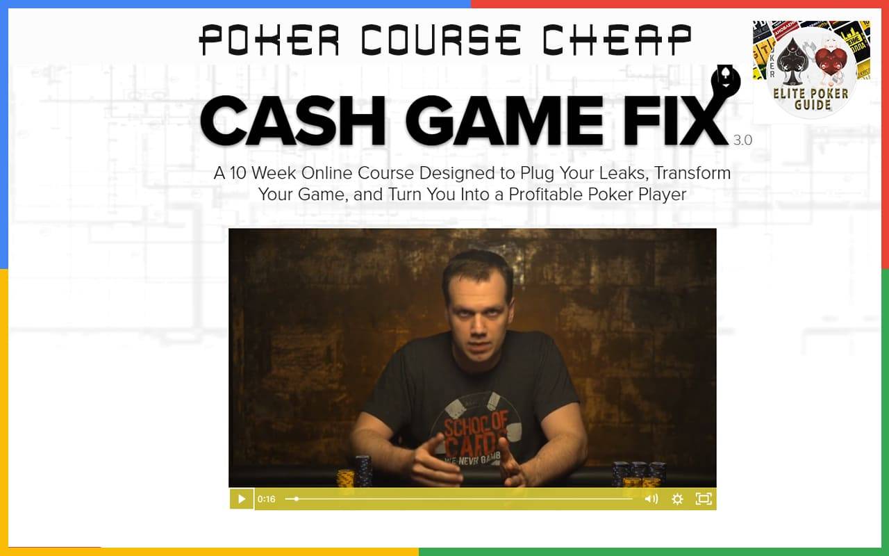 SCHOOL OF CARDS - CASH GAME FIX 3.0 Cheap