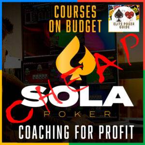 Sola Poker Private Coaching for Profit 2022