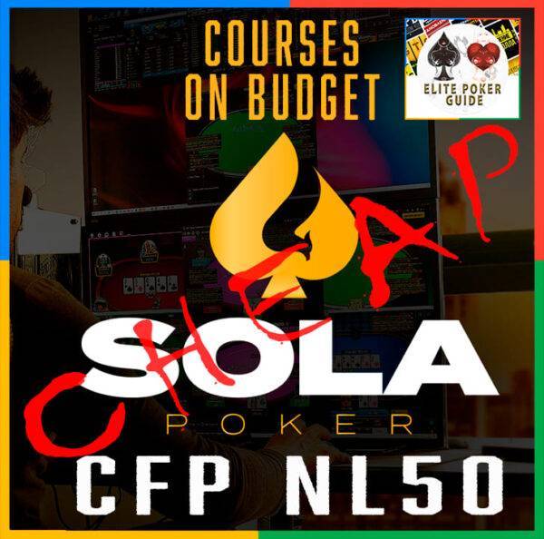 Sola Poker Coaching for Profit NL50 Barata