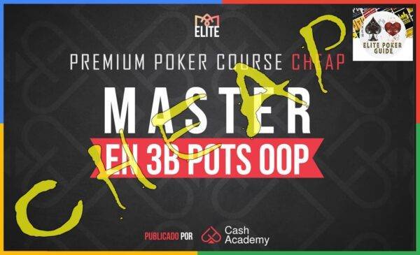 CASH ACADEMY POKER Master en 3B Pots OOP con Iniciativa Cheap