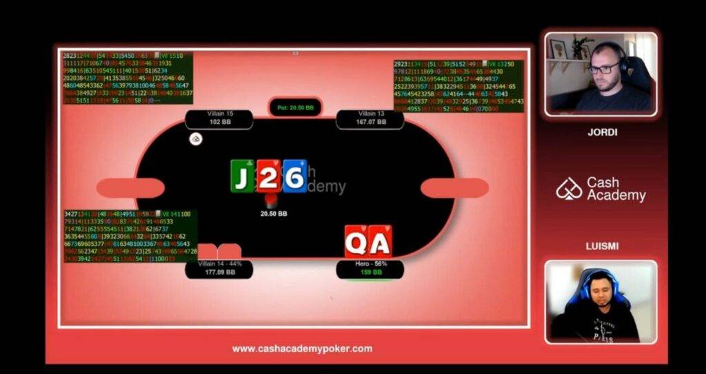 CASH ACADEMY POKER Master en 3B Pots OOP con Iniciativa Proof 1