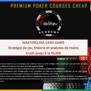 Fowan Academy MasterClass Cash Game