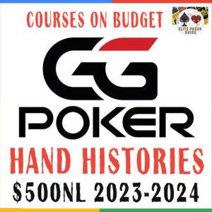 GGPoker Hand Histories Cash $500NL