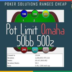 Rangeconverter Pot Limit Omaha 50bb 500z