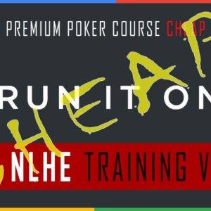 Run It Once Elite NLHE Poker Training 2023