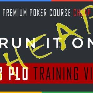 Run It Once Elite PLO Poker Training 2023