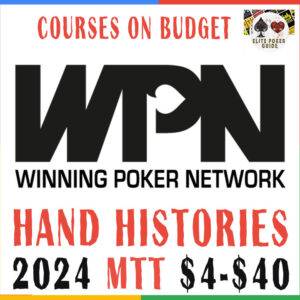 WPN MTT Hand Histories $4-$40 2024