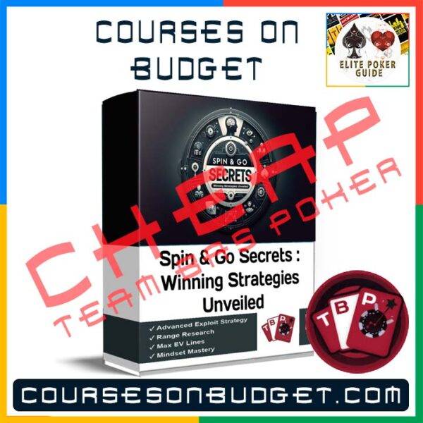 TEAM BAS POKER SPIN & GO SECRETS - WINNING STRATEGIES UNVEILED Cheap