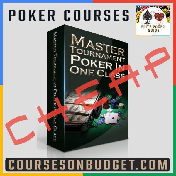 Alex Fitzgerald Master Tournament Poker in One Class Cheap