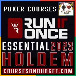 Run It Once Essential Holdem 2023