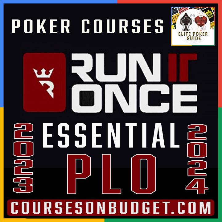 RUN IT ONCE ESSENTIAL PLO 2023-2024 Cheap