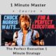 1 Minute Master Perfect Execution — Index Review 2026