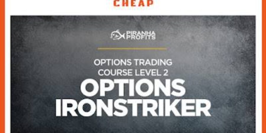 Adam KHOO - PIRANHA PROFITS – Options Trading Course Level 2 - Options Ironstriker index review 2026 on Courses On Budget