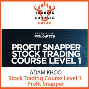 Adam Khoo - Stock Trading Course Level 1 Cheap