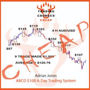 Adrian Jones - ABCD $100 A Day Trading System Cheap