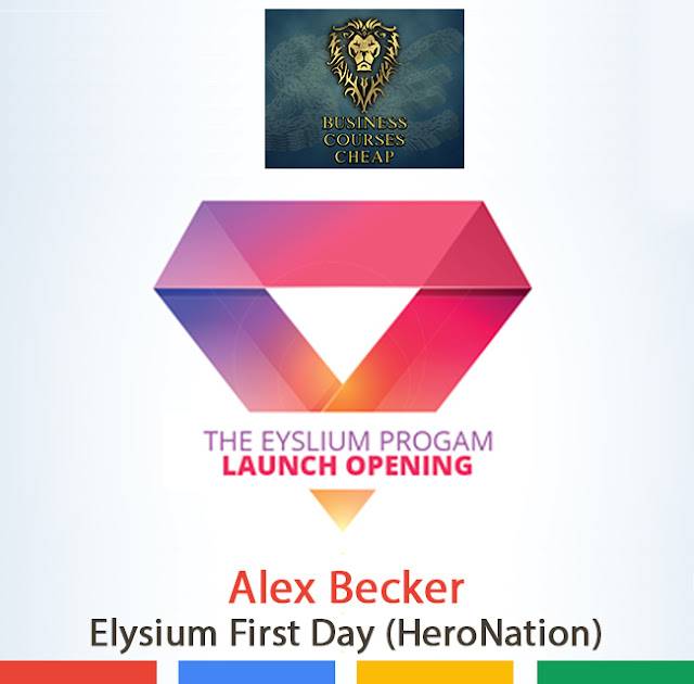 Alex Becker - Elysium First Day Cheap