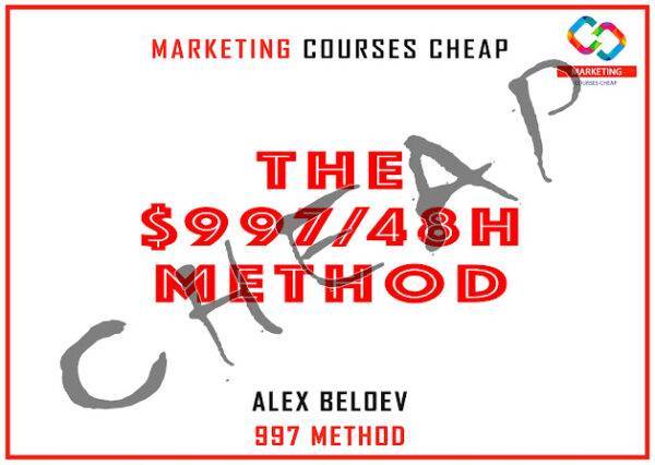 Alex Beloev - 997 Method Cheap