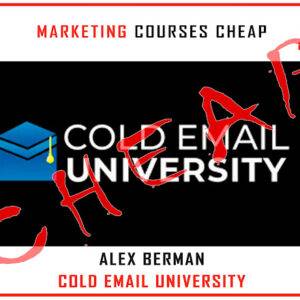 Alex Berman – Cold Email University