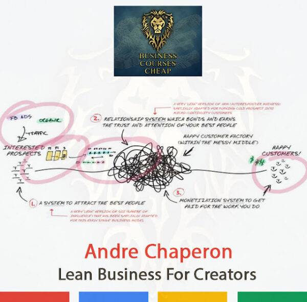 Andre Chaperon - Lean Business For Creators Cheap