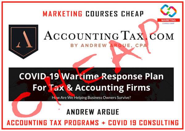 Andrew Argue - Accounting Tax Programs + COVID 19 Consulting Cheap