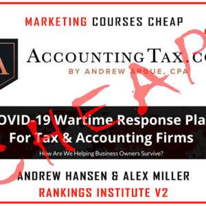 Andrew Hansen & Alex Miller - Rankings Institute V2 Cheap