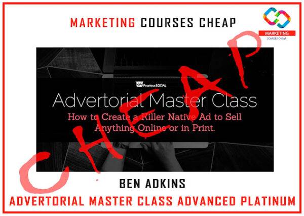 Ben Adkins - Advertorial Master Class Advanced Platinum Cheap