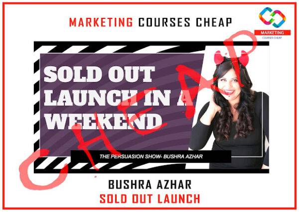 Bushra Azhar - Sold Out Launch Cheap