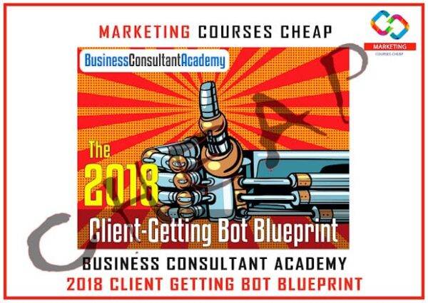 Business Consultant Academy - Client Getting Bot Blueprint Cheap