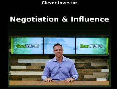 Clever Investor - Negotiation & Influence Cheap