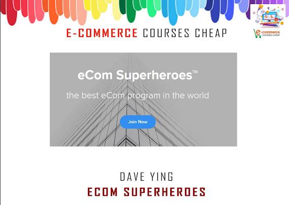 Dave Ying - eCom Superheroes Cheap