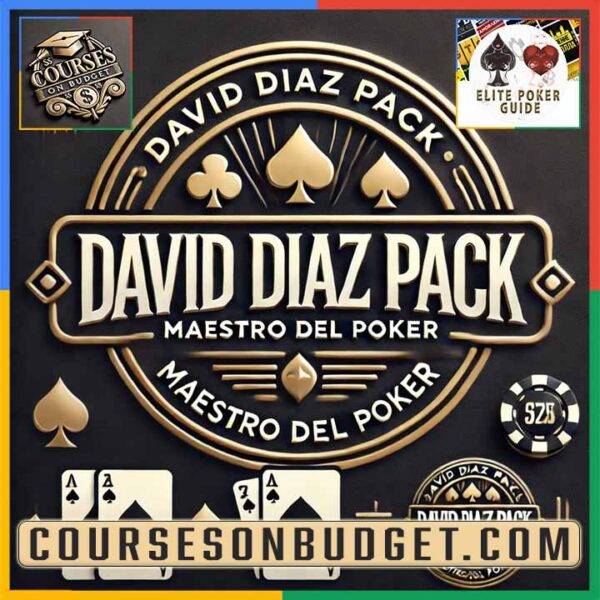 David Diaz Pack Maestro del Poker