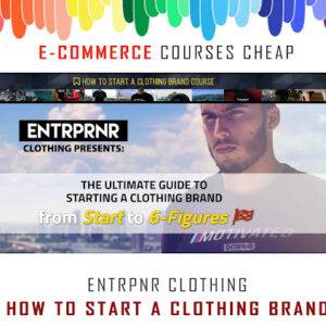 Entrpnr Clothing - How To Start A Clothing Brand Cheap