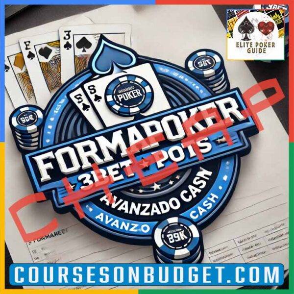 FormaPoker 3bet Pots Avanzado Cash Barata