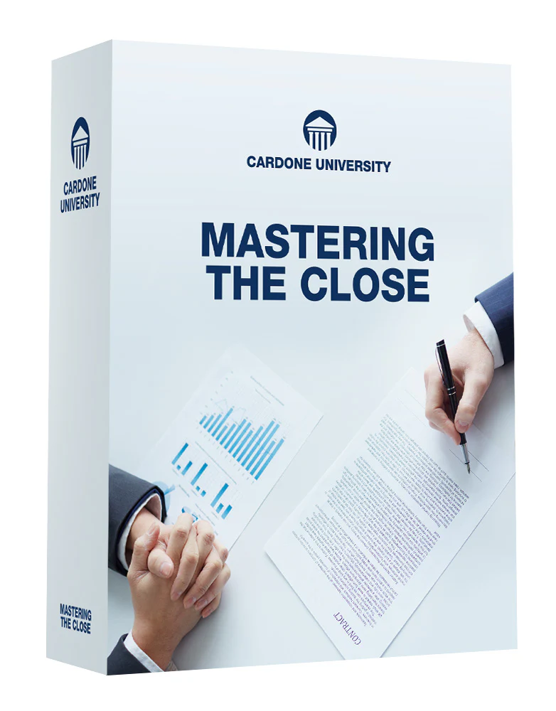 Grant Cardone - Mastering The Close Cheap