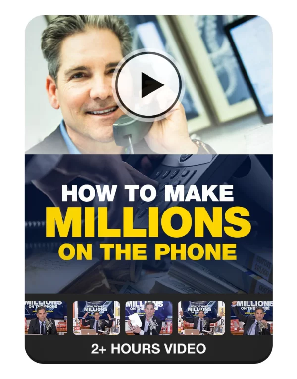 Grant Cardone - Millions On The Phone Cheap