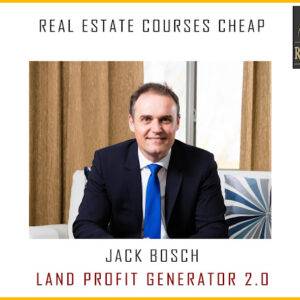 Jack Bosch – Land Profit Generator 2.0 Cheap