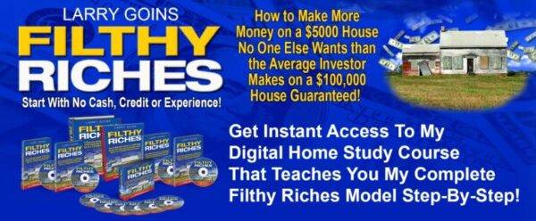 Larry Goins - Filthy Riches Course Cheap