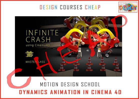 Motion Design School - Dynamics Animation in Cinema 4D Сourse Cheap