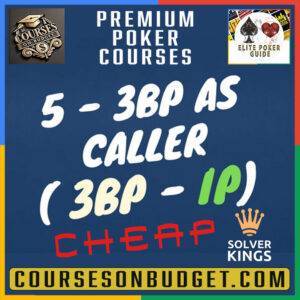 Solver Kings - Bloque 5 – 3B pot IP as Caller Cheap