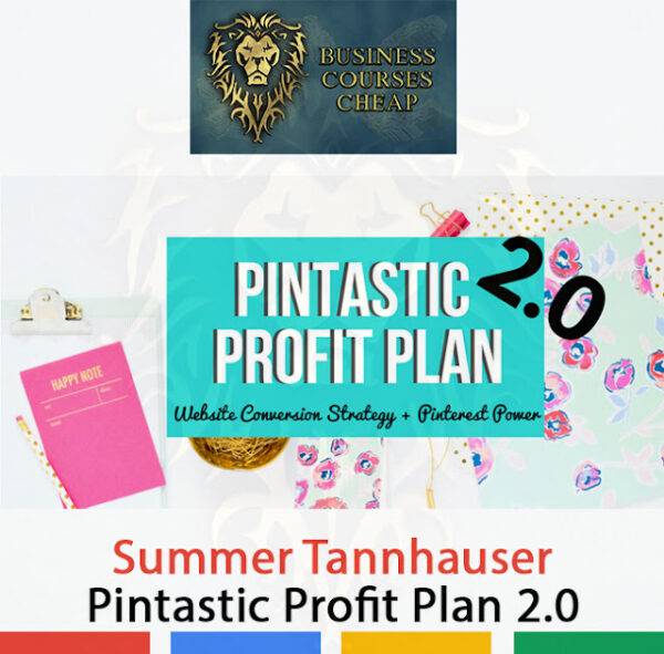 Summer Tannhauser - Pintastic Profit Plan 2.0 Cheap