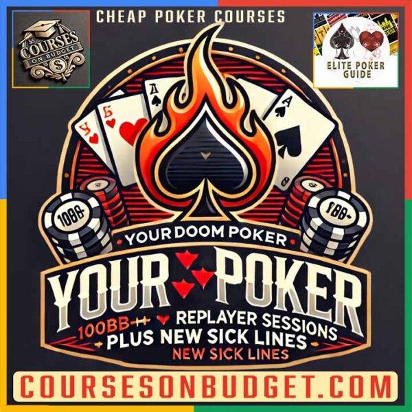 YOURDOOMPOKER 100BB+ REPLAYER SESSIONS PLUS NEW SICK LINES Cheap