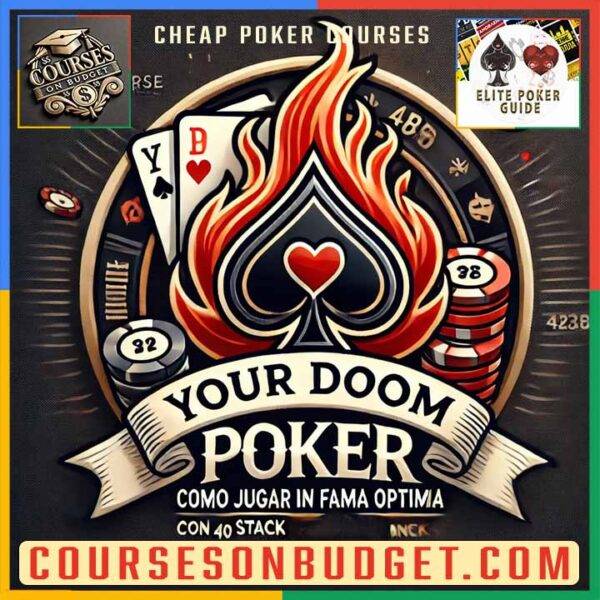 YOURDOOMPOKER COMO JUGAR DE FORMA OPTIMA CON 40BB DE STACK SPANISH Cheap