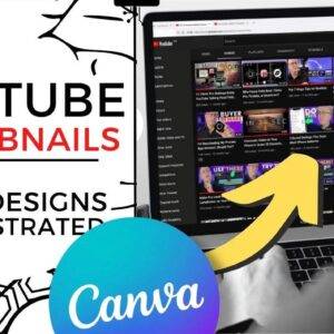 YouTube Video Thumbnail Design – Canva Tutorial for Beginner