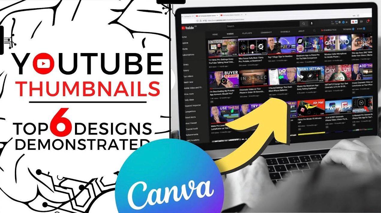 YouTube Video Thumbnail Design – Canva Tutorial for Beginner Cheap