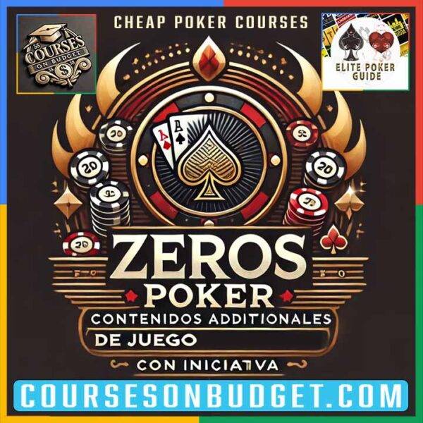 ZerosPoker Contenidos adicionales de juego con iniciativa Baratas